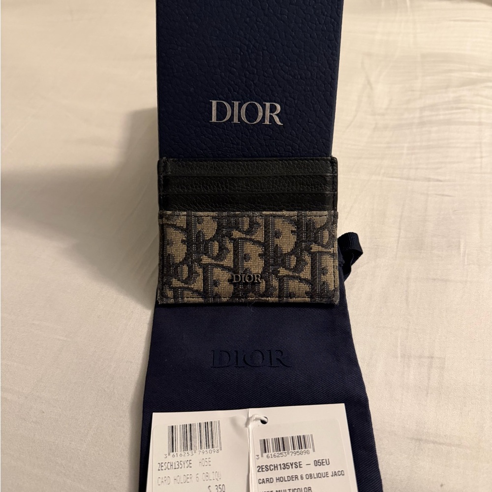 Dior Monogram Beige Card Holder